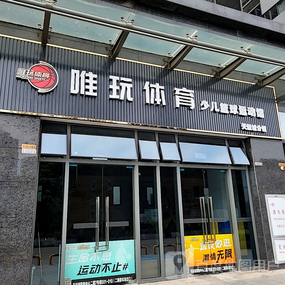 唯玩体育少儿篮球运动馆(天益城店)