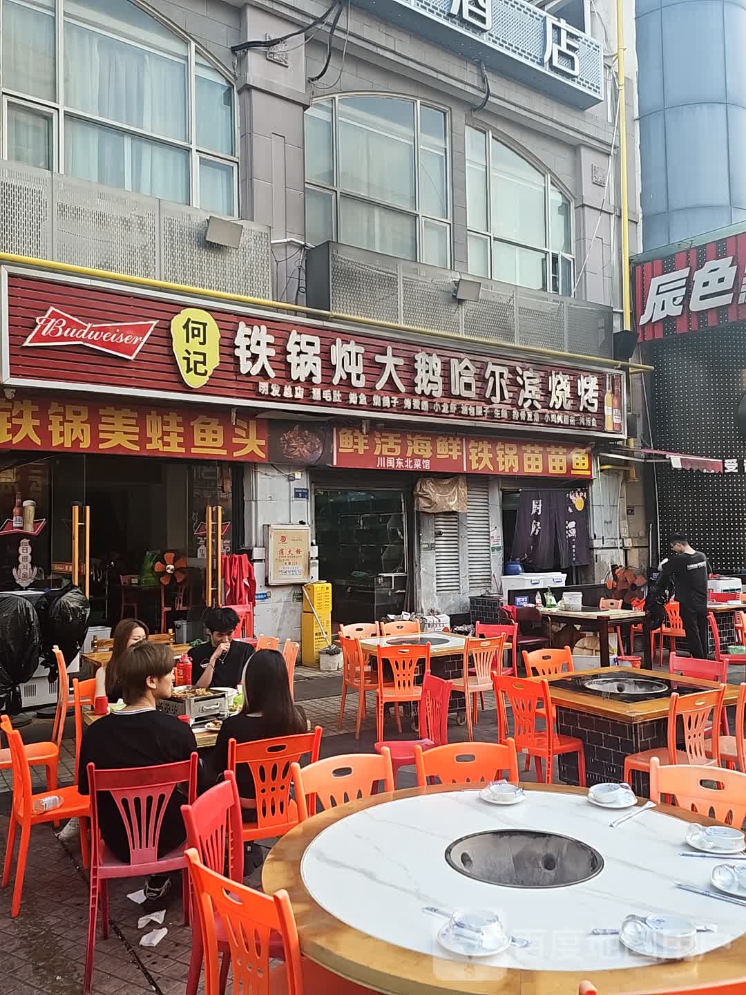 何记铁锅炖大鹅哈尔滨烧烤