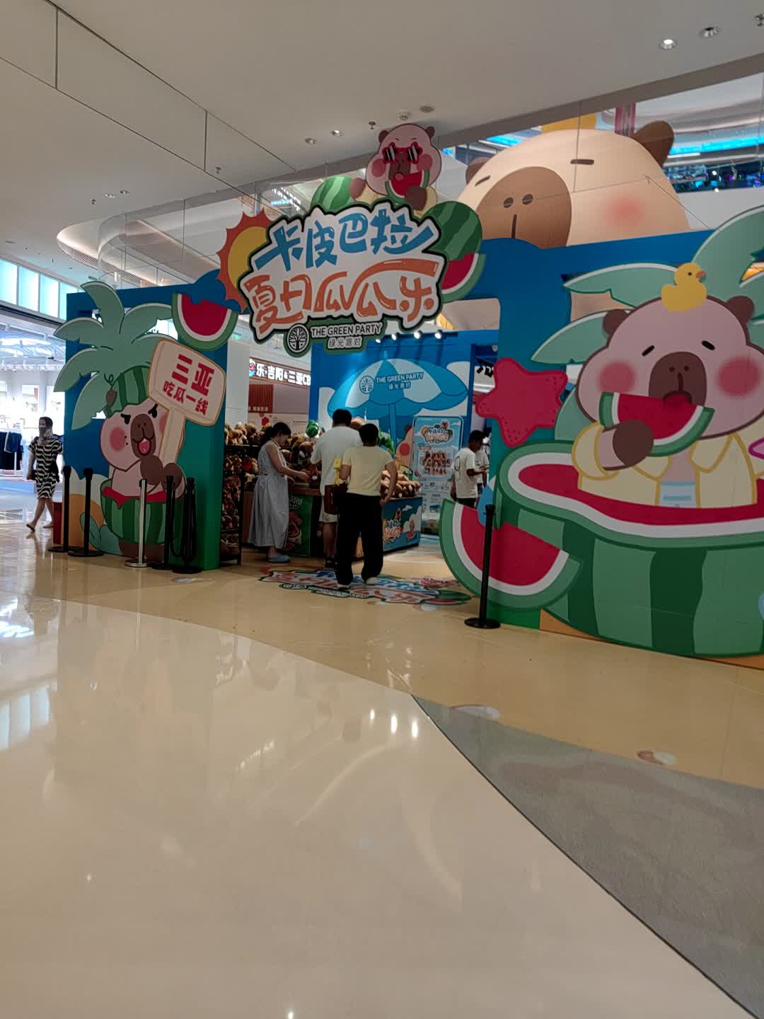 卡皮巴拉夏日瓜瓜乐(三亚大悦城店)