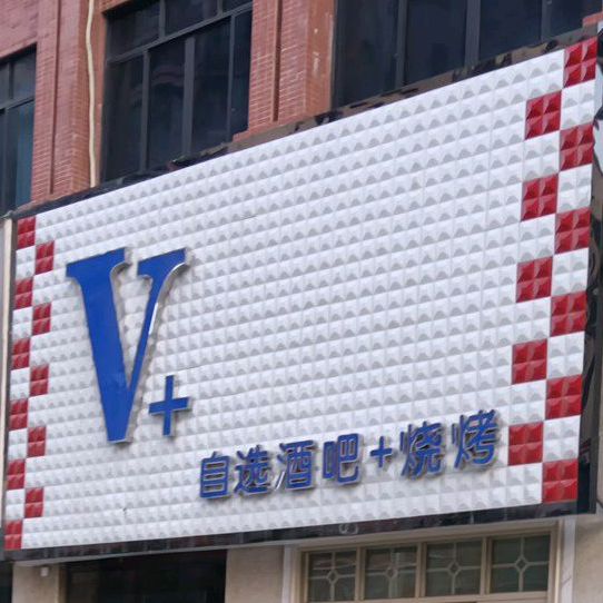 V+自选酒店+烧烤