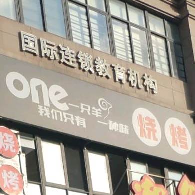 一只羊烧烤