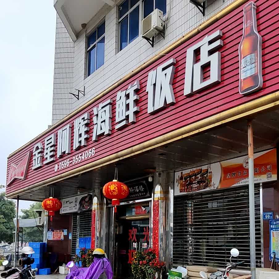 阿辉饭店(金星乡人民政府东南)