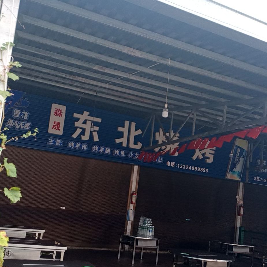 淼晟东北烤烤(兰花美食街店)