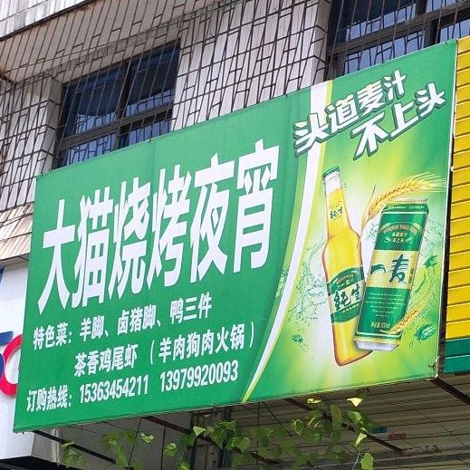 大猫儿烧夜宵
