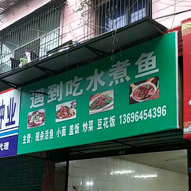 遇到吃竹水鱼