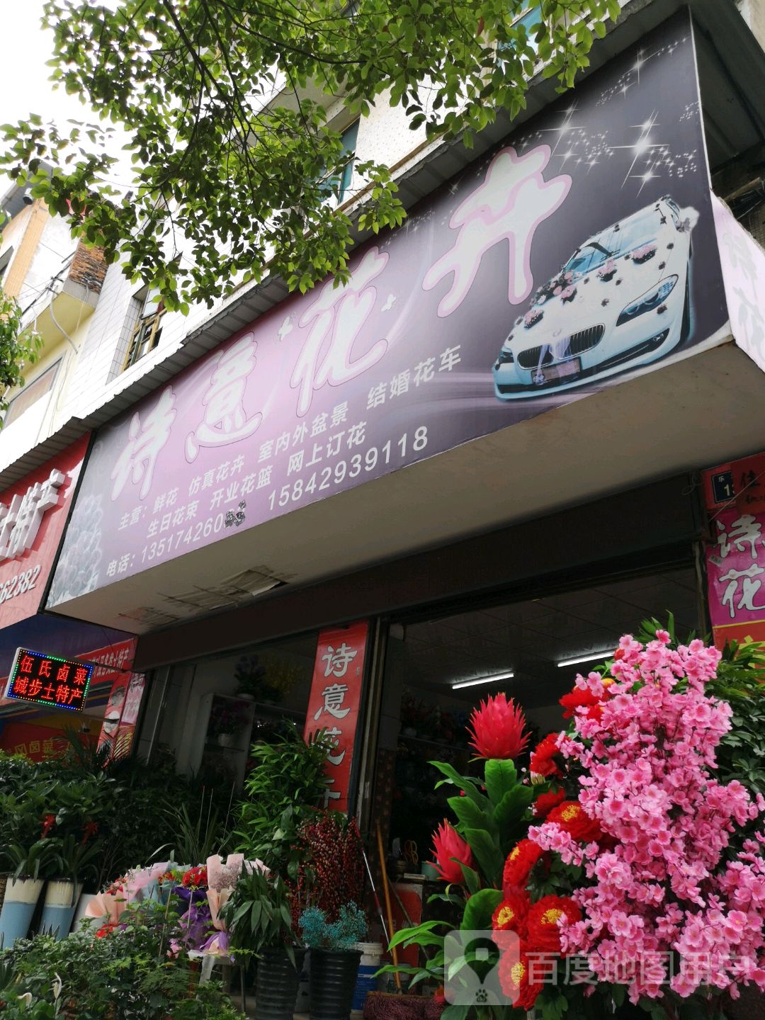 诗意花卉