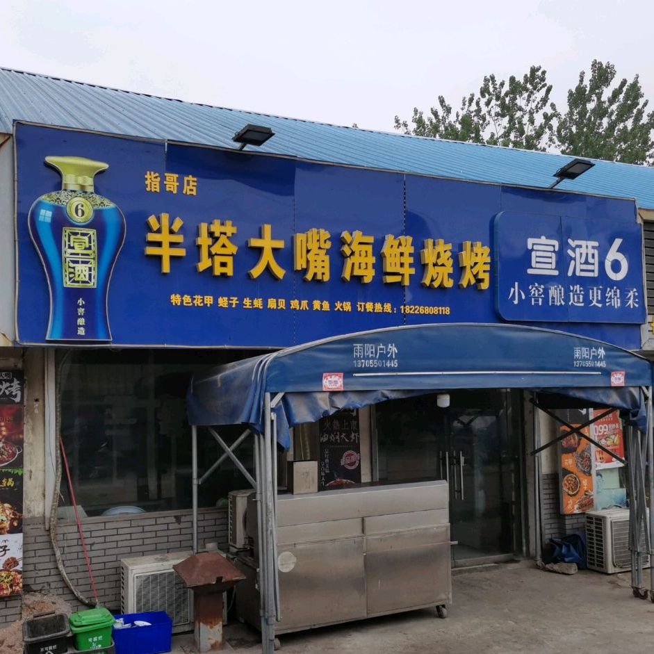 半塔大嘴海鲜烧烤(指哥店)