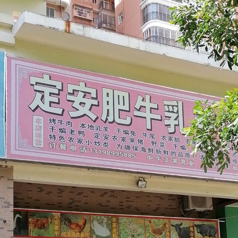 定安肥牛乳羊店(海天一舍店)