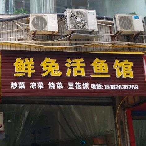 鲜兔活鱼管