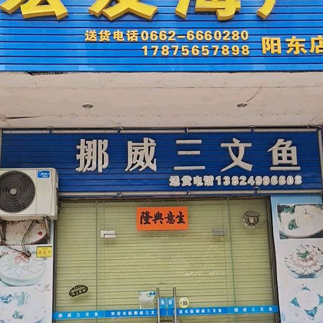 宏发海产挪威三文鱼(阳东店)