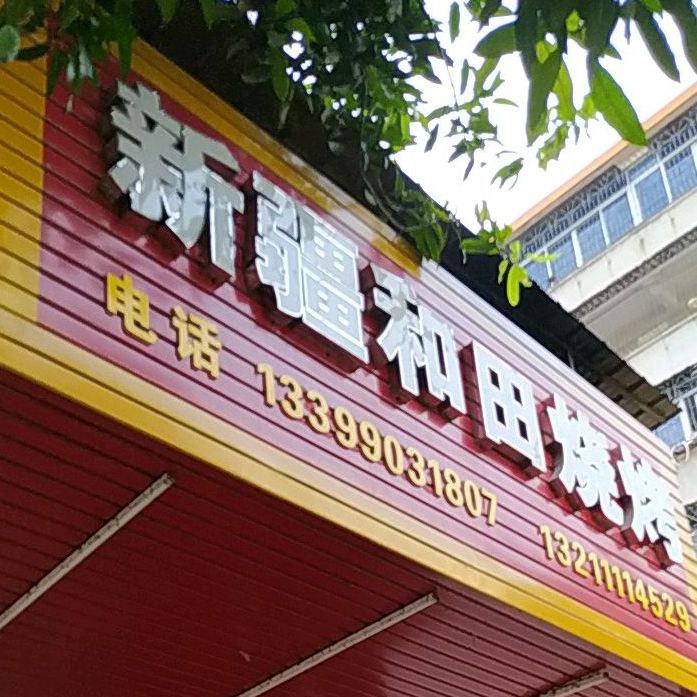 新疆和田烧烤美味羊肉串(教育路店)