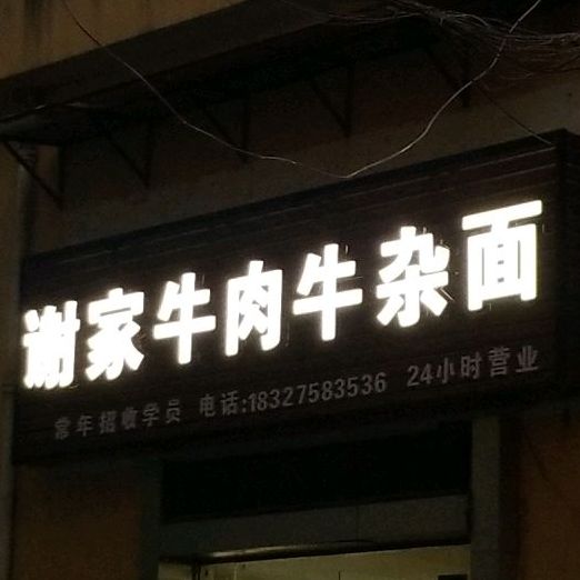 谢家牛杂牛杂面(新华分店)