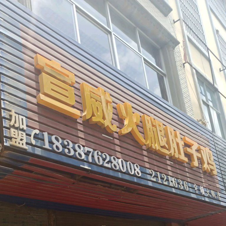 宣字火腿肚子鸡(才华火锅店)