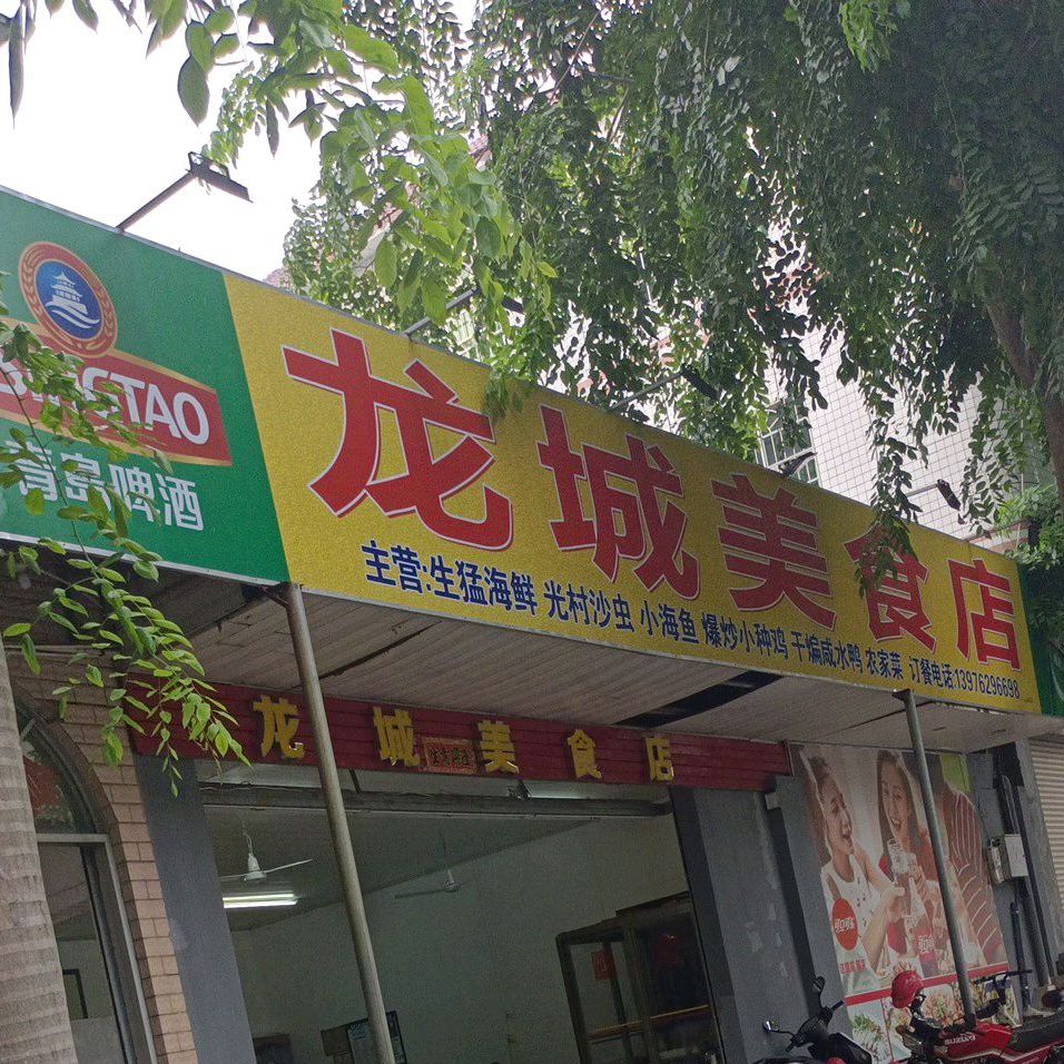 龙城美食店